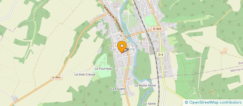 localisation de l'entreprise MONSIEUR ANTONIN AUGUSTE  BAR-SUR-SEINE