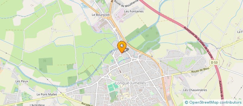 localisation de l'entreprise MONSIEUR ANTONIN AUTEFORT  LONGUE-JUMELLES