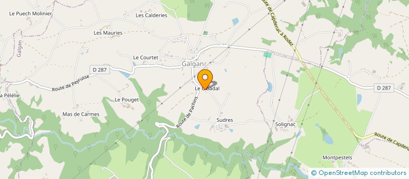 localisation de l'entreprise MONSIEUR ANTONIN BARNABE  GALGAN