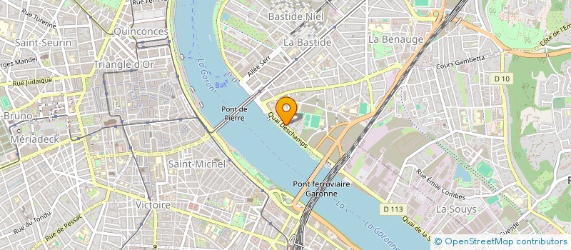 localisation de l'entreprise MONSIEUR ANTONIN BAUMANN à BORDEAUX