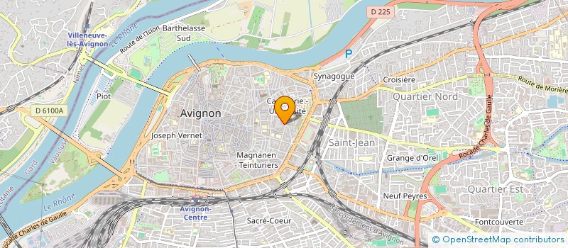 localisation de l'entreprise MONSIEUR ANTONIN BERNARD  AVIGNON