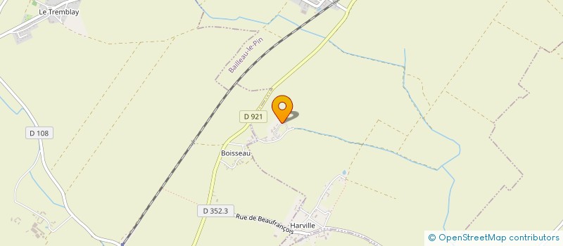 localisation de l'entreprise MONSIEUR ANTONIN BERNARD JANNIN à BAILLEAU-LE-PIN