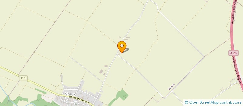 localisation de l'entreprise MONSIEUR ANTONIN BONNART  VRAUX