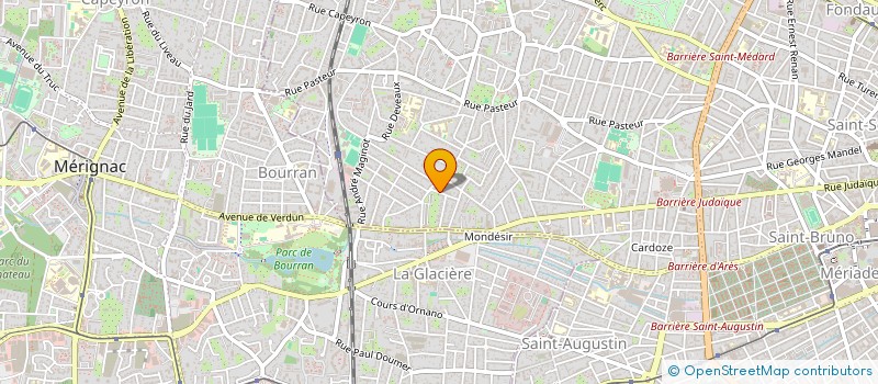 localisation de l'entreprise MONSIEUR ANTONIN BOUIX  BORDEAUX