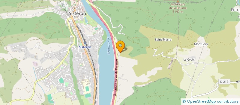 localisation de l'entreprise MONSIEUR ANTONIN BREMOND  SISTERON