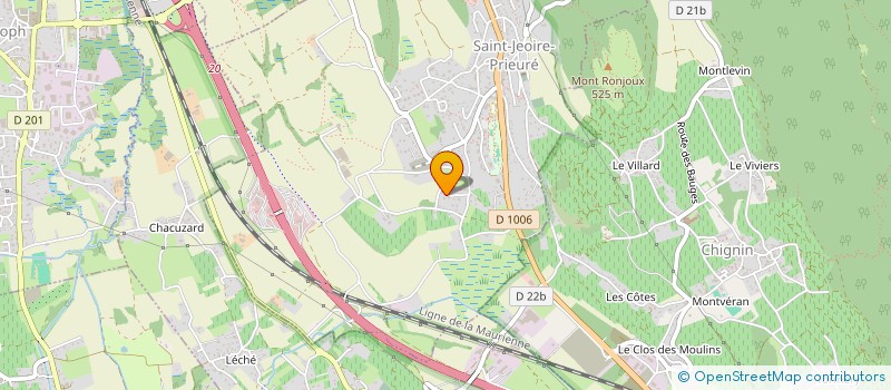 localisation de l'entreprise MONSIEUR ANTONIN BRIGLIA  SAINT-JEOIRE-PRIEURE