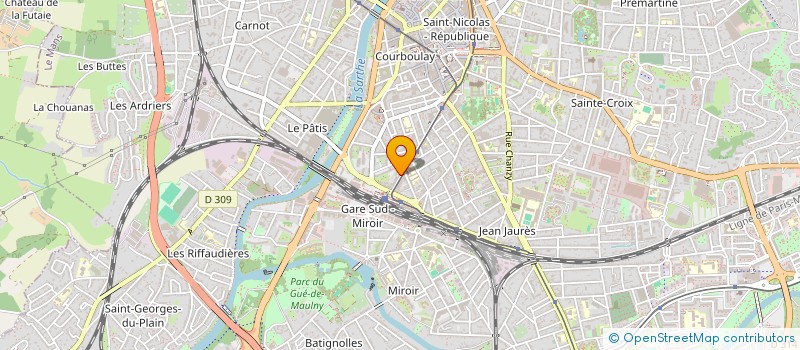 localisation de l'entreprise MONSIEUR ANTONIN BROTO à LE MANS