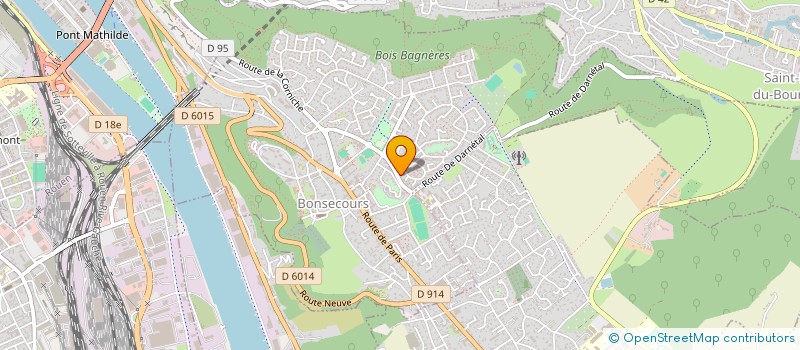 localisation de l'entreprise MONSIEUR ANTONIN CARNEIRO  BONSECOURS