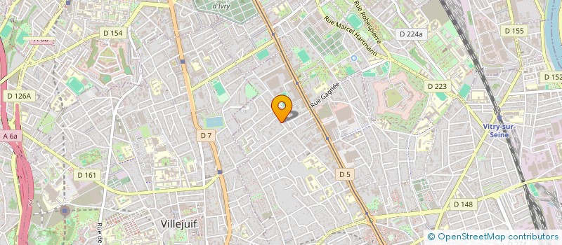 localisation de l'entreprise MONSIEUR ANTONIN CASTRO  VITRY-SUR-SEINE