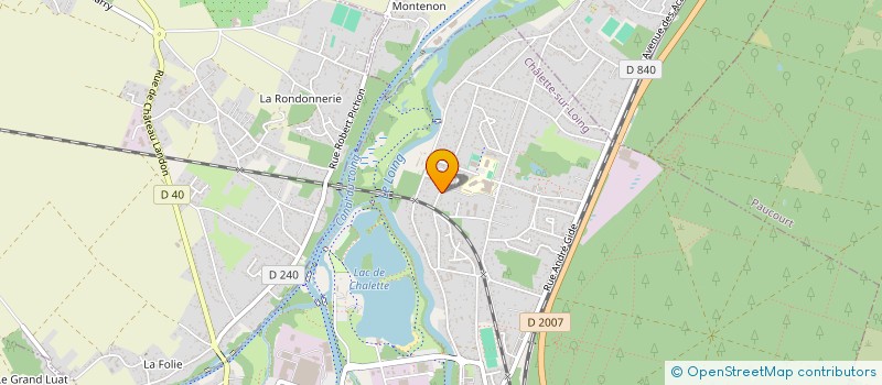 localisation de l'entreprise MONSIEUR ANTONIN CAZIN  CHALETTE-SUR-LOING