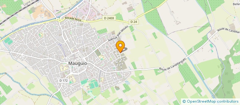 localisation de l'entreprise MONSIEUR ANTONIN CHARLES  MAUGUIO