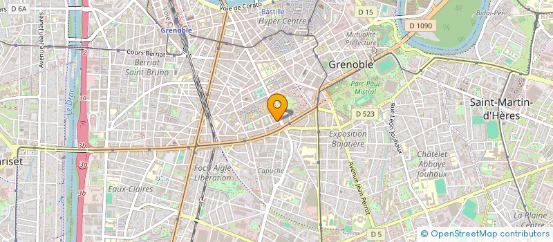 localisation de l'entreprise MONSIEUR ANTONIN CHERBONNEL  GRENOBLE