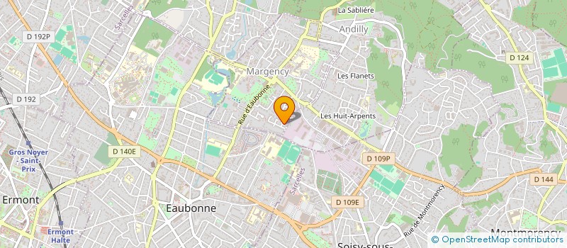 localisation de l'entreprise MONSIEUR ANTONIN CHIMIER  MARGENCY