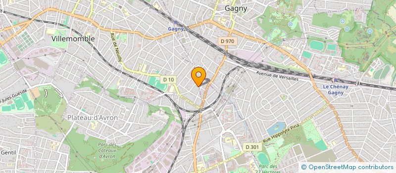 localisation de l'entreprise MONSIEUR ANTONIN CRAPLET--QUILICHINI  VILLEMOMBLE