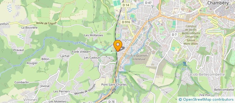 localisation de l'entreprise MONSIEUR ANTONIN DAMON-PICHAT  COGNIN