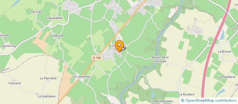 localisation de l'entreprise MONSIEUR ANTONIN DAVY  VAL-DU-LAYON