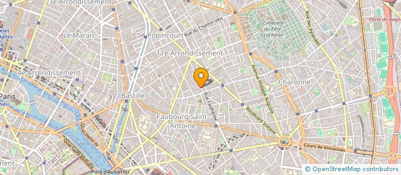 localisation de l'entreprise MONSIEUR ANTONIN DE SOLLIERS à PARIS