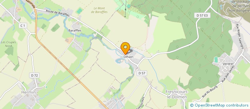 localisation de l'entreprise MONSIEUR ANTONIN DELEHAYE  HERSIN-COUPIGNY