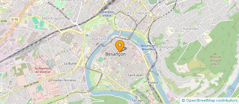 localisation de l'entreprise MONSIEUR ANTONIN DESHAYES à BESANCON