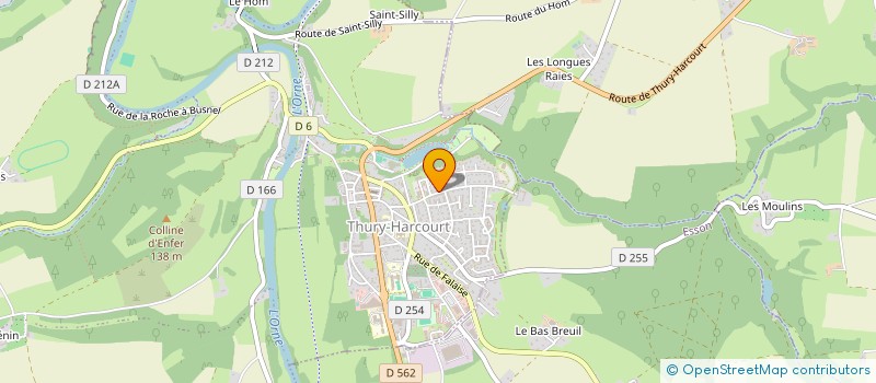 localisation de l'entreprise MONSIEUR ANTONIN DJOUADI  THURY-HARCOURT-LE-HOM