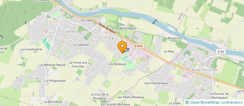 localisation de l'entreprise MONSIEUR ANTONIN DUPORT  VERETZ