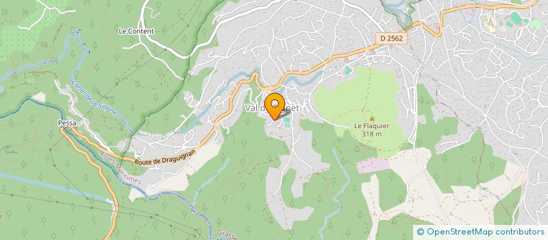 localisation de l'entreprise MONSIEUR ANTONIN DUVEAU à LE TIGNET
