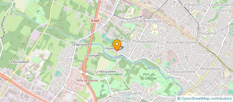 localisation de l'entreprise MONSIEUR ANTONIN ESSO ESSIS HERIEAU  SAINT-HERBLAIN