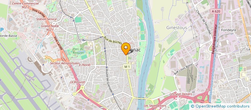 localisation de l'entreprise MONSIEUR ANTONIN FATOUX  BLAGNAC