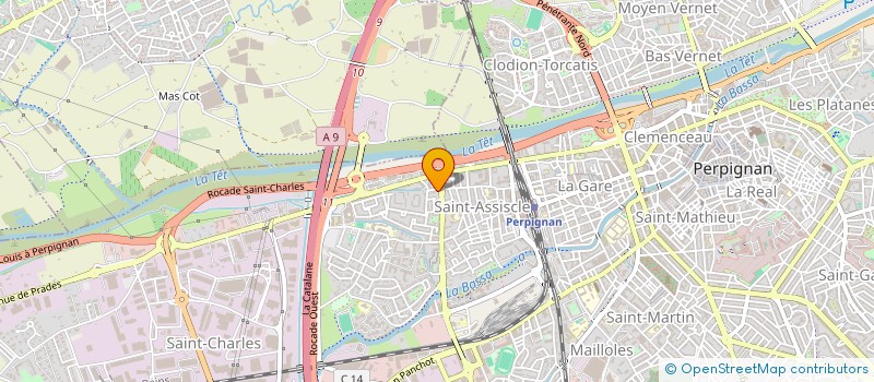 localisation de l'entreprise MONSIEUR ANTONIN FELIX  PERPIGNAN