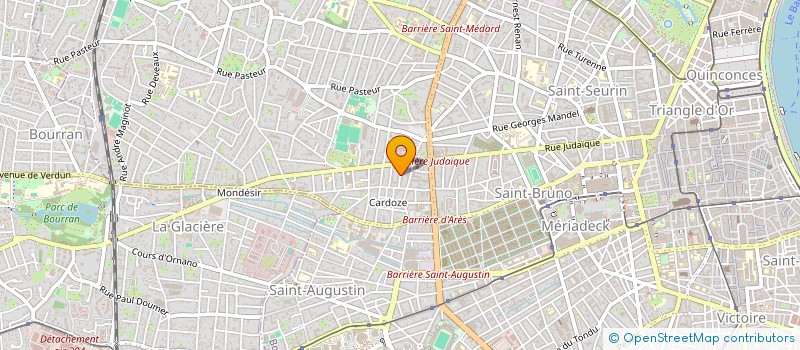 localisation de l'entreprise MONSIEUR ANTONIN FELLUS  BORDEAUX