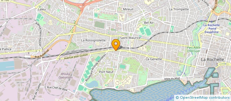 localisation de l'entreprise MONSIEUR ANTONIN FLENOIR  LA ROCHELLE