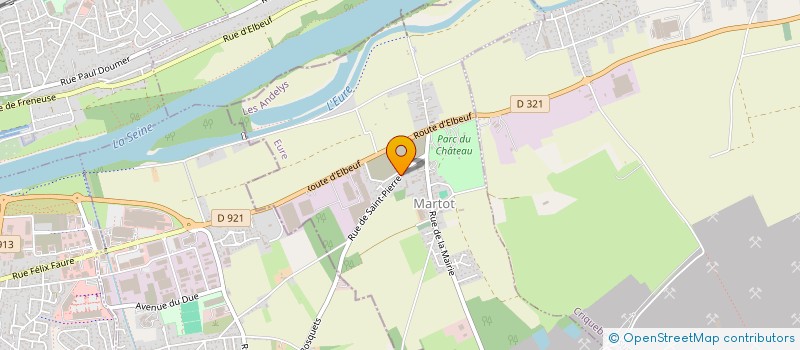 localisation de l'entreprise MONSIEUR ANTONIN GANDOSSI  MARTOT