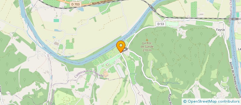 localisation de l'entreprise MONSIEUR ANTONIN GARCIA  CASTELNAUD-LA-CHAPELLE