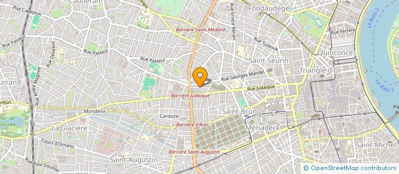 localisation de l'entreprise MONSIEUR ANTONIN GAUTHIER  BORDEAUX