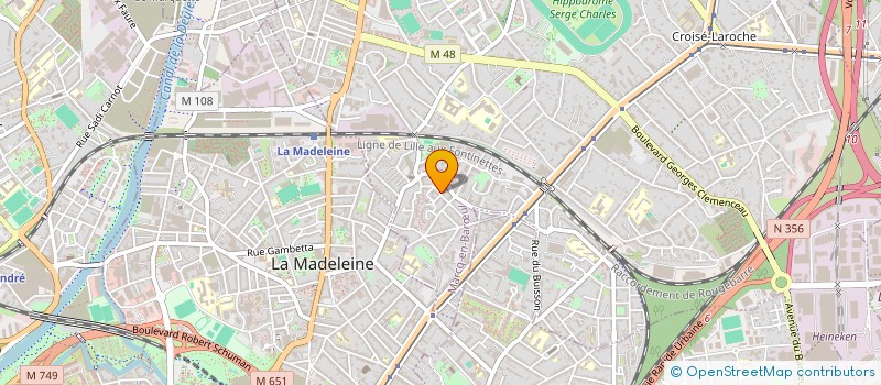 localisation de l'entreprise MONSIEUR ANTONIN GELEZ à MARCQ-EN-BARŒUL