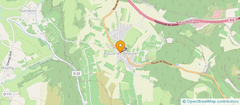localisation de l'entreprise MONSIEUR ANTONIN GIROUD à BOUZE-LES-BEAUNE