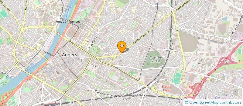 localisation de l'entreprise MONSIEUR ANTONIN GIUNTA à ANGERS