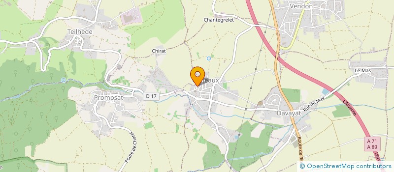 localisation de l'entreprise MONSIEUR ANTONIN GOTHON  GIMEAUX