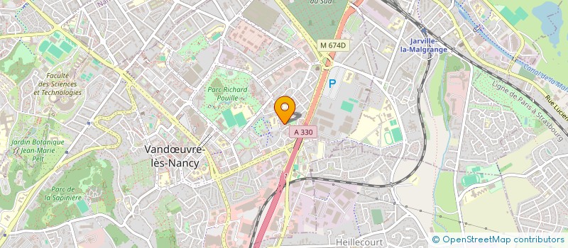 localisation de l'entreprise MONSIEUR ANTONIN GRUNBLATT  VANDUVRE-LES-NANCY