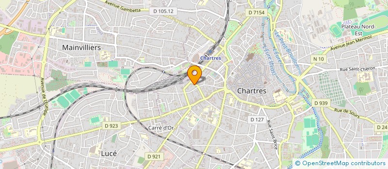 localisation de l'entreprise MONSIEUR ANTONIN GUILLOT  CHARTRES