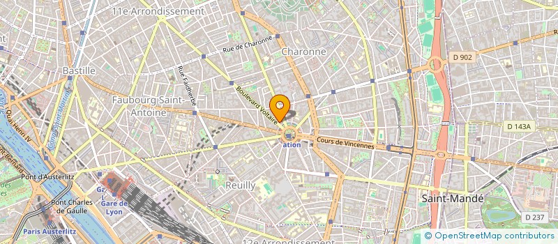 localisation de l'entreprise MONSIEUR ANTONIN HERVEET  PARIS