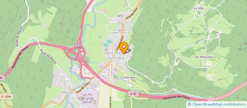 localisation de l'entreprise MONSIEUR ANTONIN IARUSSI  SAINT-MARTIN-DU-FRENE