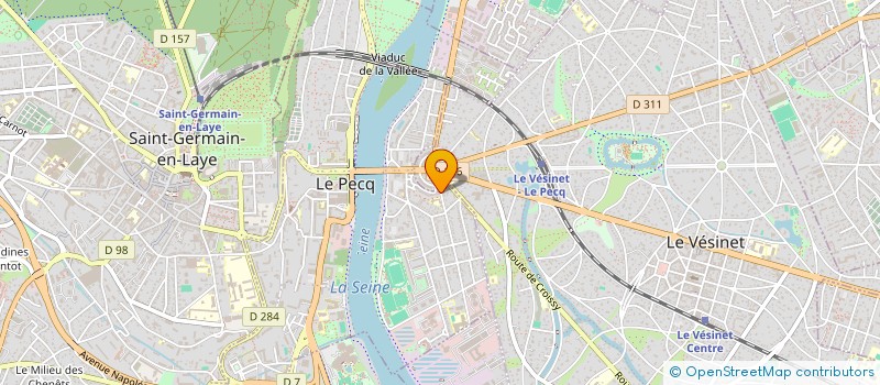 localisation de l'entreprise MONSIEUR ANTONIN IWANICKI  LE PECQ