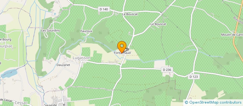 localisation de l'entreprise MONSIEUR ANTONIN JAMOIS  LUGASSON