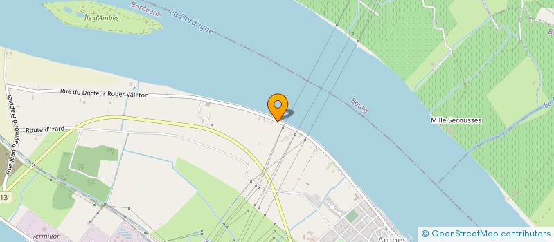 localisation de l'entreprise MONSIEUR ANTONIN JOLIVET  AMBES