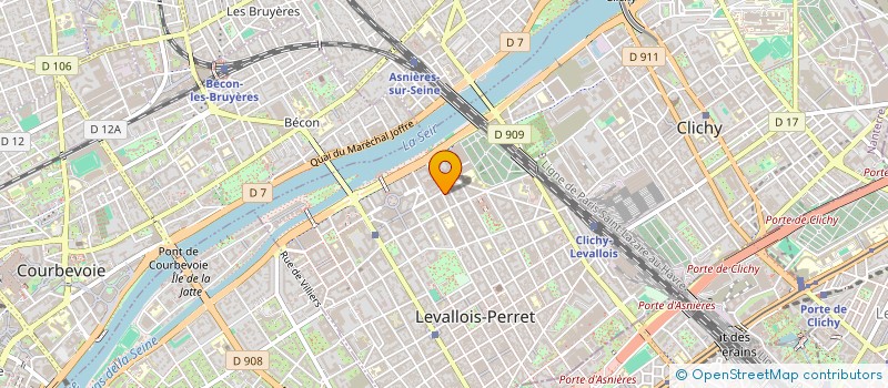 localisation de l'entreprise MONSIEUR ANTONIN LE CLAINCHE à LEVALLOIS-PERRET
