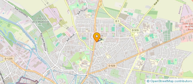 localisation de l'entreprise MONSIEUR ANTONIN LE HERICY  AMIENS