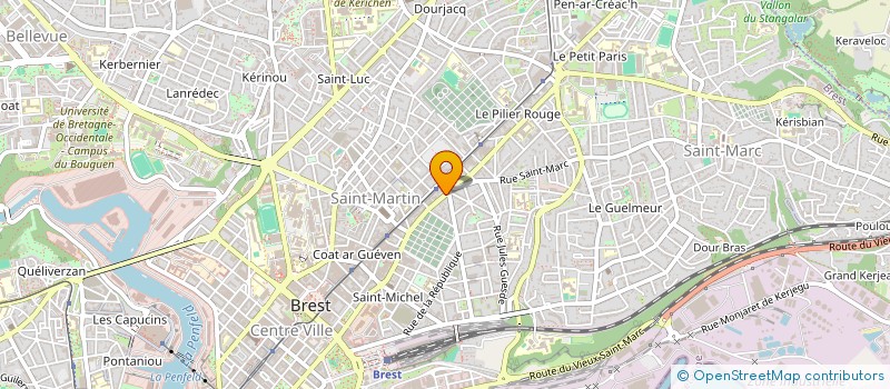localisation de l'entreprise MONSIEUR ANTONIN LEPLUS à BREST