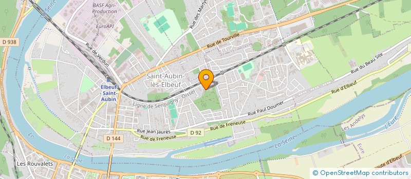 localisation de l'entreprise MONSIEUR ANTONIN LEROY  SAINT-AUBIN-LES-ELBEUF