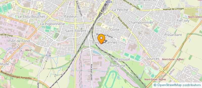 localisation de l'entreprise MONSIEUR ANTONIN LIERE  NIORT